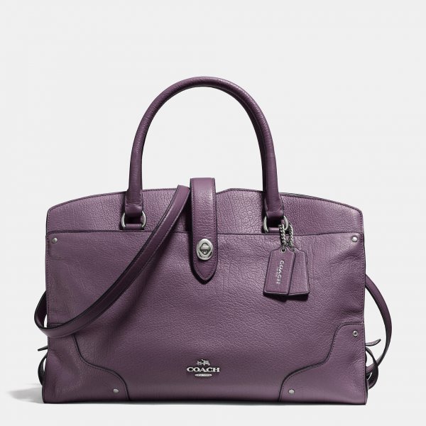 Luxury Handbags Coach Mercer Satchel In Grain Leather | Coach Outlet Canada